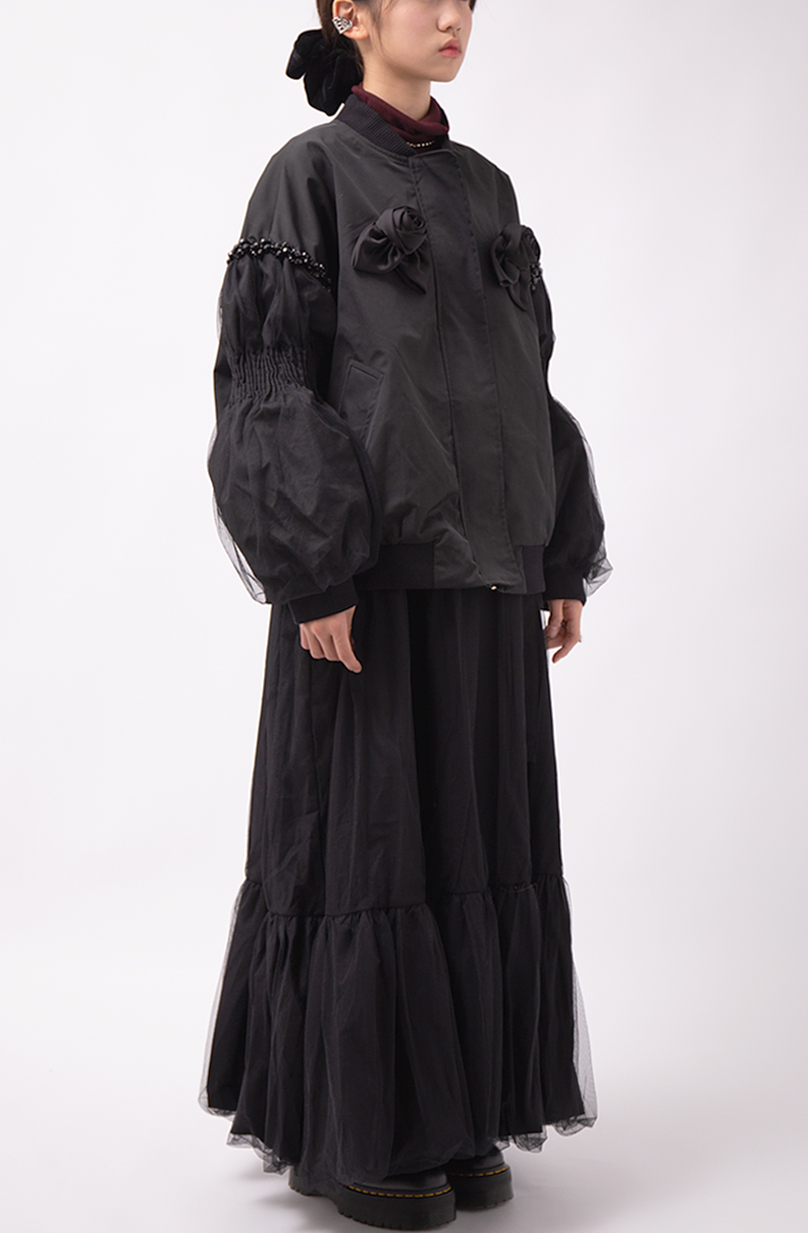 ビジューブルゾン